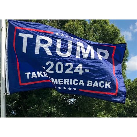 Trump 2024 Take America Back Flag 3 X 5 Ft Outdoor