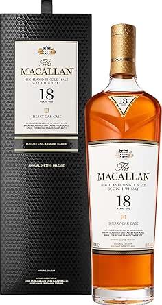 The Macallan Sherry Oak Cask Year Old Single Malt Scotch