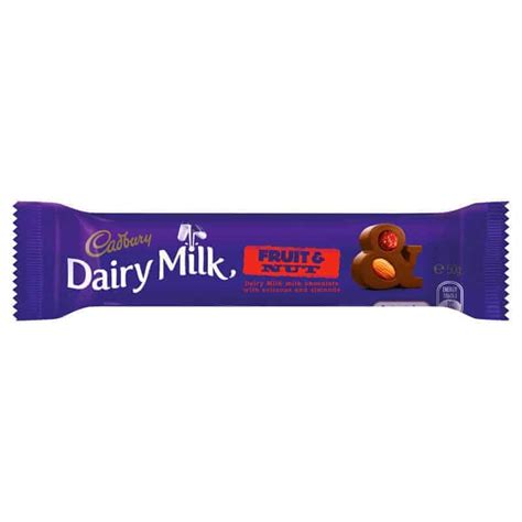 Cadbury Dairy Milk Fruit and Nut - Sweetcraft