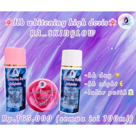 Jual HB WHITENING HIGH DOSIS HARGA PROMO Shopee Indonesia