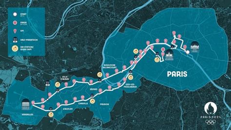 Paris 2024 anuncia o percurso das maratonas olímpicas LANCE