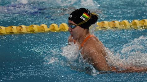 La Sirena Boliviana Naiara Roca Conquista Su Segunda Medalla De Oro