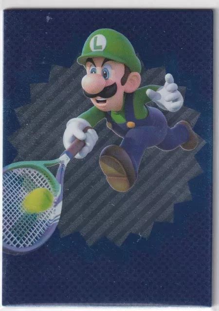 Panini Super Mario Trading Carte Mappa No Sport Card Luigi Eur