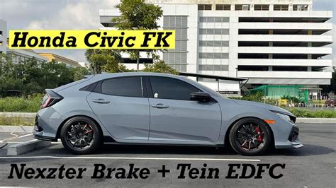 รีวิว Honda Civic Fk [ล้อ โช้ค ท่อ เบรค กล่อง Edfc] Ep 57 Youtube