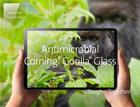 Antimicrobial Gorilla Glass Epa Registered Antimicrobial Cover Glass Antibacterial Glass