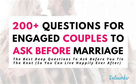 220 Questions For Engaged Couples To Ask Before Marriage