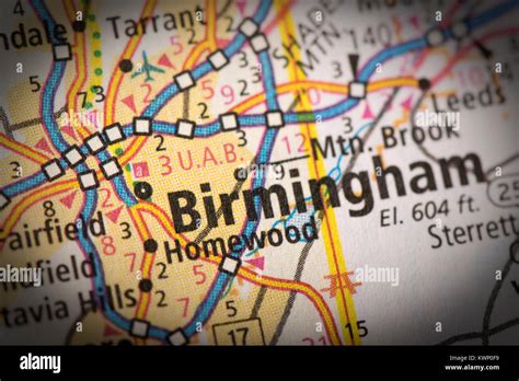 Map Birmingham Stock Photos & Map Birmingham Stock Images - Alamy