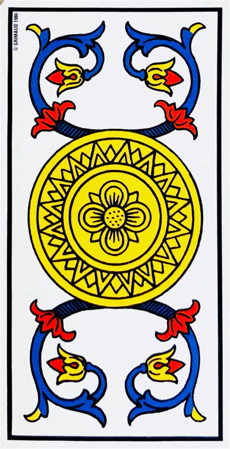 Significations De L As De Denier Dans Le Tarot De Marseille