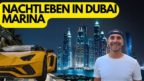 Lamborghini Mit Offener T R Nur In Dubai Marina Youtube