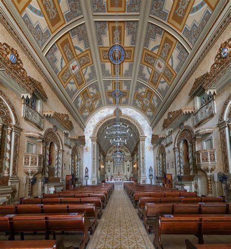 Nossa Senhora Das Dores Church Interior Porto Alegre Rio Grande Do