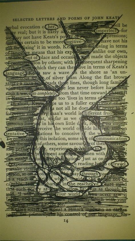 Print Of Found Text Poem Completely Blackout Poetry Art Poetry Art