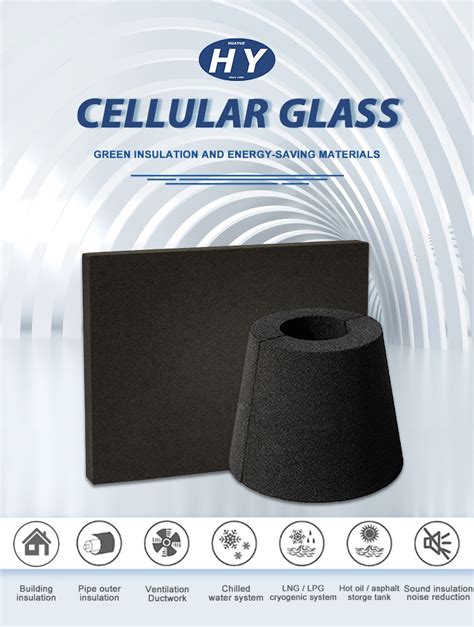 Cellular Foam Glass Foamglass For Cold Insulation Pipe And Equipment With Astm C552 Buy