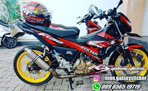 Jual Striping Satria Fu Injeksi Ecstar Di Lapak Galaxy Sticker Bukalapak