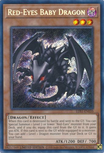 Red Eyes Baby Dragon Yugioh Card Prices