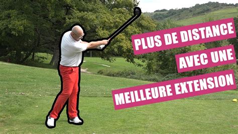 Distance Au Golf Comment Améliorer Lextension Des Bras à Limpact