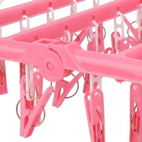 Peg Foldable Sock Hangers With Clips Rotary Hook Drip Hanger