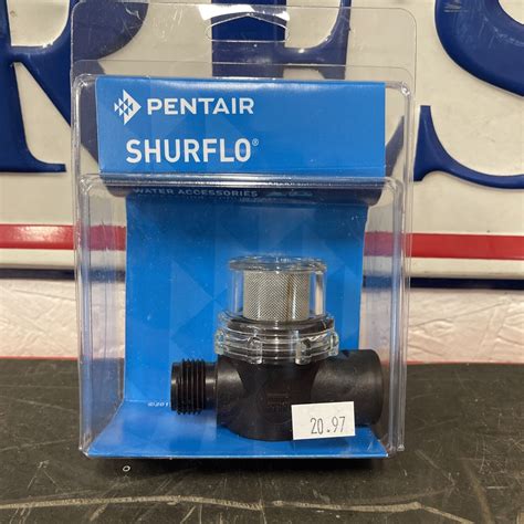 Rvcampertrailer Shurflo Water Pump In Line Strainerfilter 12 Male Pipe Ebay