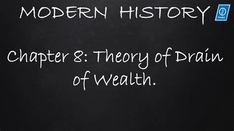 LECTURE 20 THEORY OF DRAIN OF WEALTH YouTube