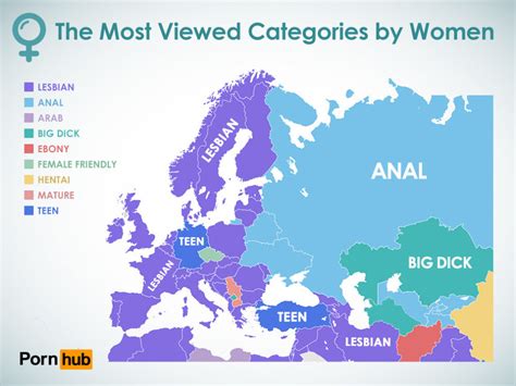 The Most Viewed Porn Categories By Woman In Europe And In Parts Of