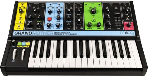 Moog Grandmother semi-modular synth now available at Guitar Center