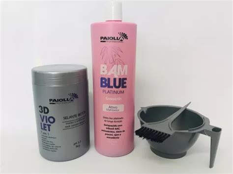 Progressiva Bamblu Paiolla Botox Violet Matizador Paiolla