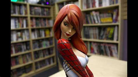 Mary Jane Sideshow Collectibles J Scott Campbell Spider Man Collection