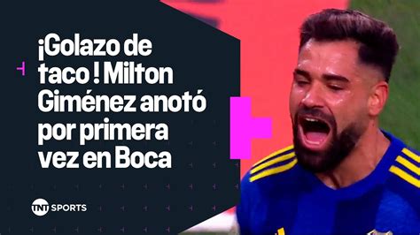 DE LUJO Golazo de taco de Milton Giménez para Boca ante