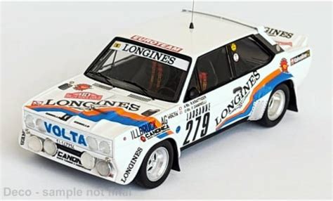 Miniature Fiat 131 1 43 Trofeu Abarth No 279 Rallye WM Rallye Monte