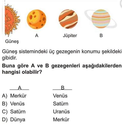 Güneş Sistemi ve Tutulmalar Test Çöz 6 Sınıf Fen Bilimleri Yeni Nesil