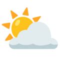 ⛅🌤️🌥️ Partly Cloudy Emoji - Emoji Meaning, Copy and Paste