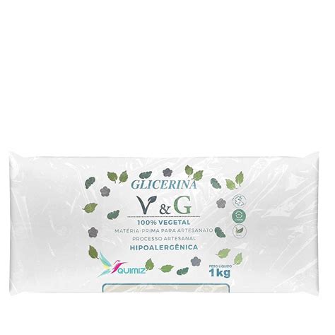 Base Glicerinada 100 Vegetal Vegana VeG Transparente Para Sabonetes