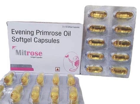 Evening Primrose Oil Softgel Capsules At Rs Box Pharmaceutical