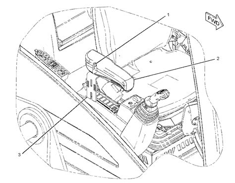 260 5085 ARMREST GP LH S N F4D1 UP PART OF 370 5495 CONSOLE GP