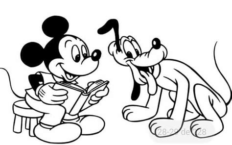 Pin de CC Hoehn en mickey coloring pages Disney clásico Disney Clasicos