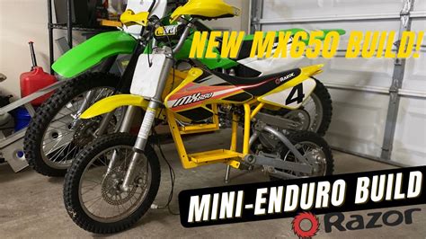 Mini Enduro Build Razor Mx650 Electric Dirt Bike Budget Off Road