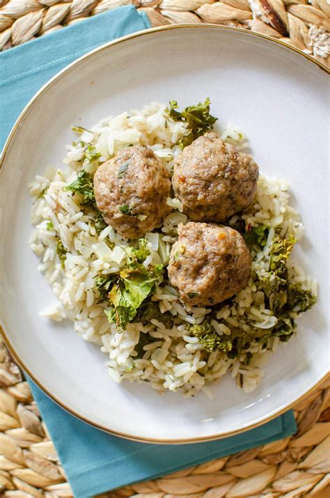 Meatballs And Rice Living Lou