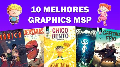 As Melhores Graphic Novels Da Turma Da M Nica Youtube