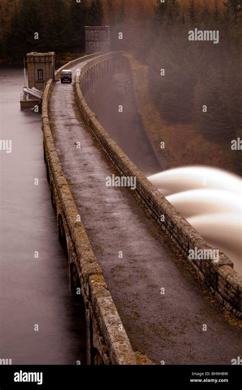 Loch Laggan Behind The Laggan Dam Stock Photo Alamy