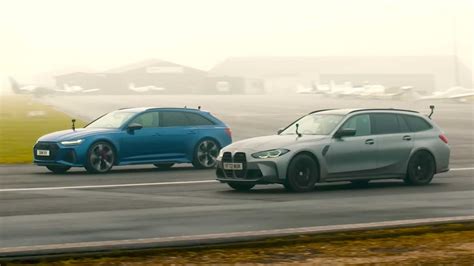 Watch Bmw M Touring Challenge Audi Rs Avant In A Handicap Drag Race