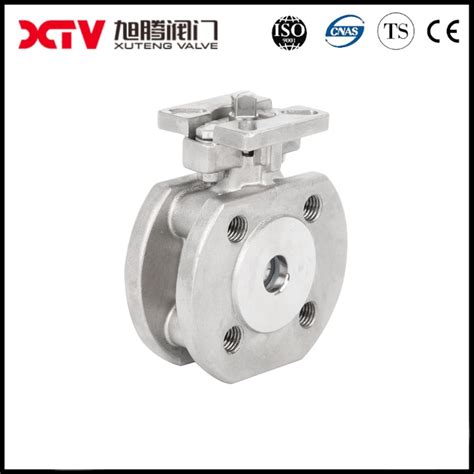 Xtv Wafer Type Ball Valve With ISO Mounting Pad Pn16 40 China Ball