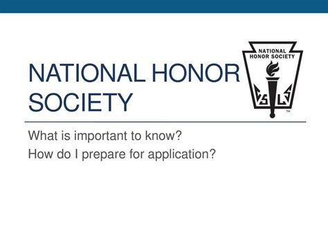 National Honor Society Ppt Download