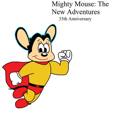 Mighty Mouse The New Adventures 35th Anniversary By Ultra Shounen Kai