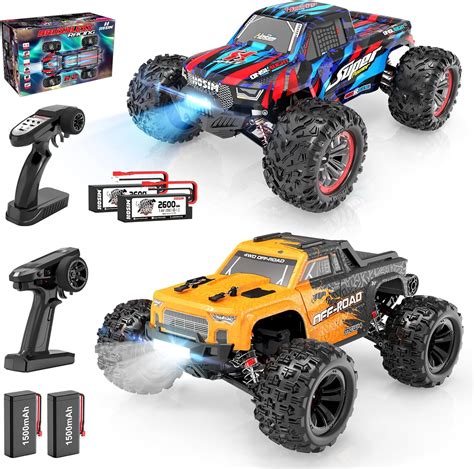 Amazon Hosim 1 10 Brushless RC Cars 68 KMH 1 16 RC Car For Adults