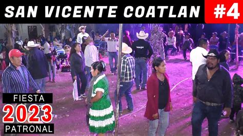 SAN VICENTE COATLAN 2023 Fiesta Patronal BAILE Los Martincillos