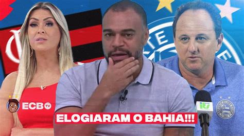 RASGARAM ELOGIOS DENÍLSON E RENATA FAN ELOGIAM O BAHIA APÓS BOM JOGO