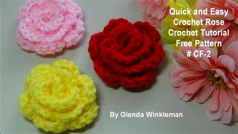 Free Crochet Rose Flower Patterns | Best Flower Site