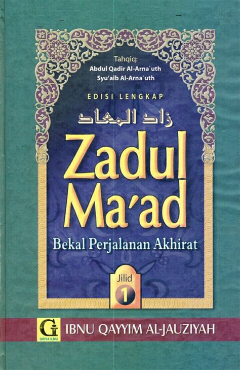 Zadul Maad Bekal Perjalanan Akhirat Jilid Ebook Pdf No