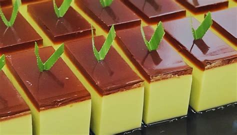 Puding Pandan Gula Merah Ala Shima Bakar Lemak Manis Rasanya