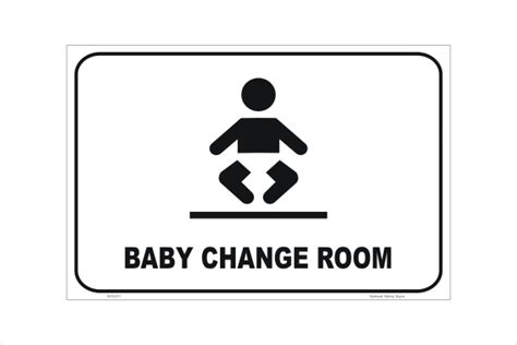 Baby Change Room sign IN16231 - National Safety Signs