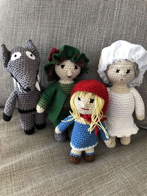 R Dluvan Och Vargen Virka Virka Figurer Virka Amigurumi